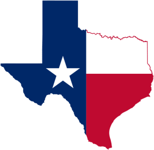 Texas Corporate Debt Collection Attorneys -Texas flag map