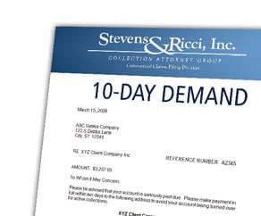 10 Day Demand Letter Image